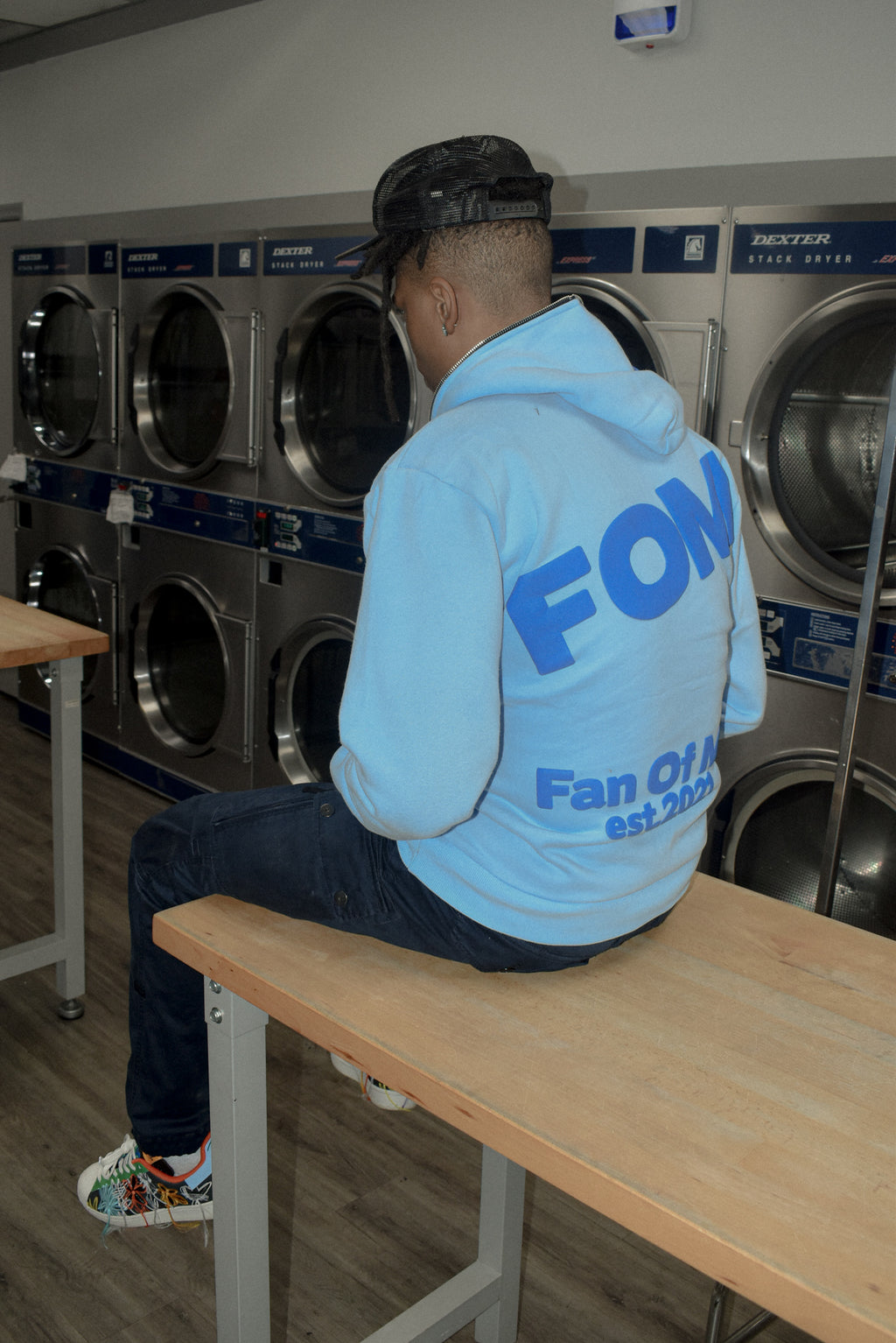 "Hello my name is HIM" FullZip Hoodie