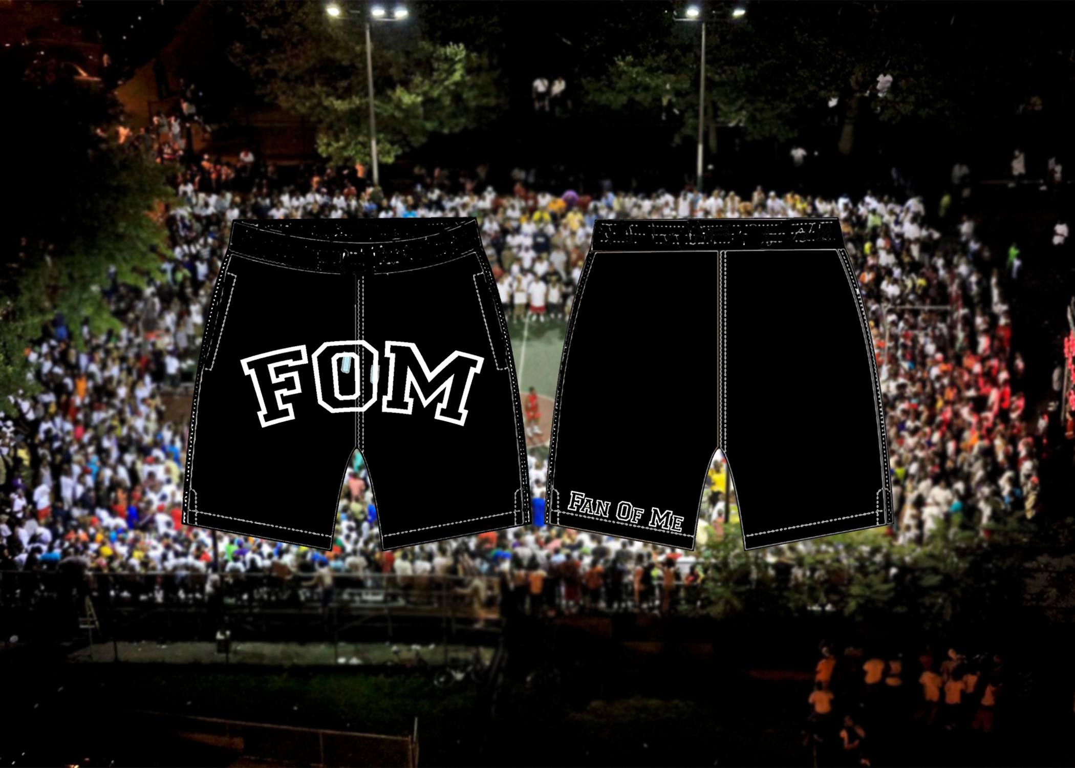 Black Lyfestyle Shorts